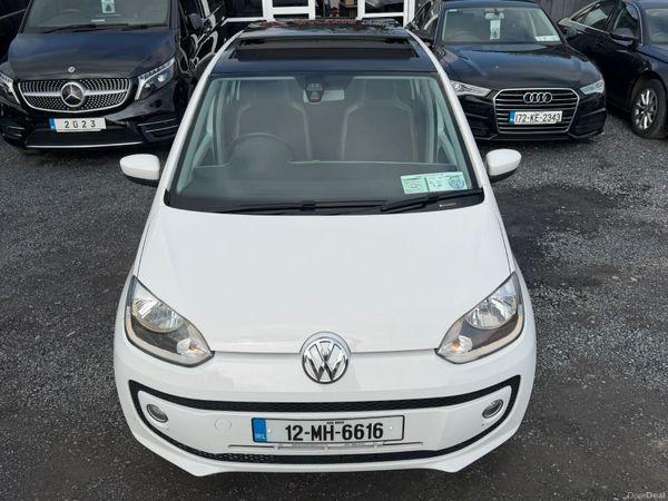 2012 Volkswagen Up! With Sun Roof - interior view