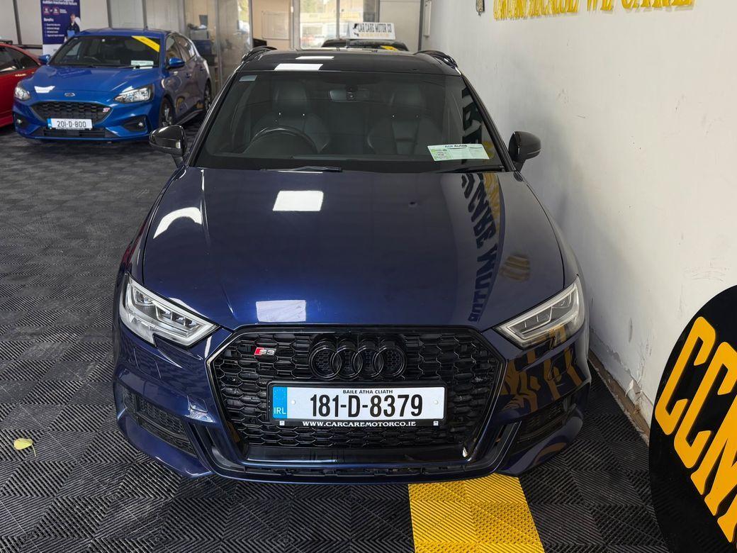 2018 Audi S3 - rear view