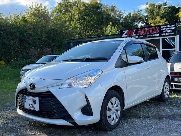 2017 Toyota Vitz - interior view