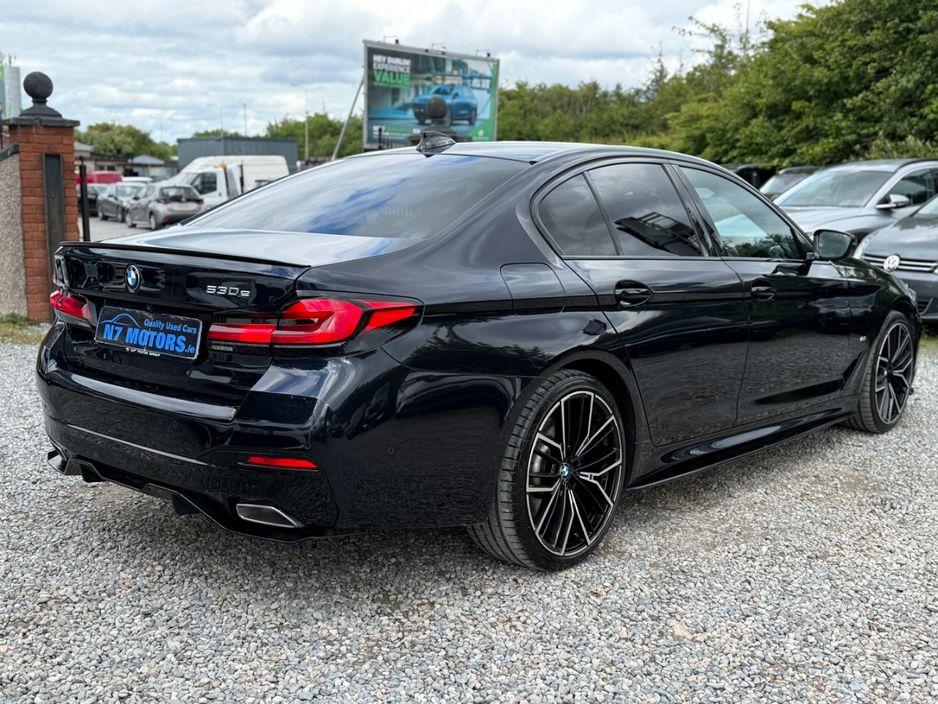 2021 BMW 5 Series - rear view