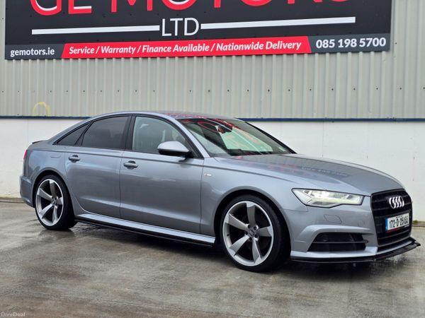 2017 AUDI A6 S LINE AUTO BLACK ED × MAXTON PACK - rear view