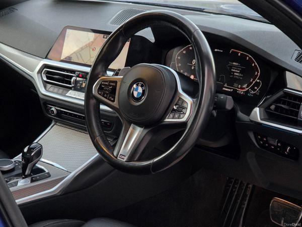 BMW 3-Series 2021 M- SPORT Portimao Blue Metallic - interior view