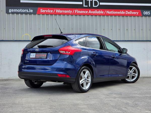 Ford Focus 2016 1.5 tdci high spec Titanium model - rear view