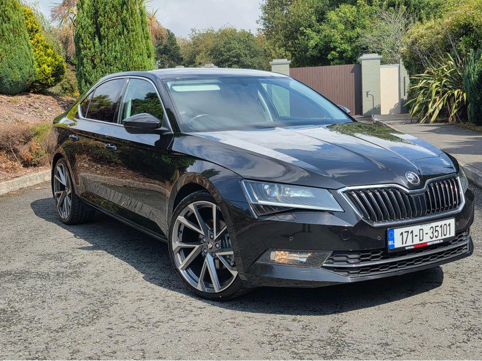 2017 Skoda Superb - rear view